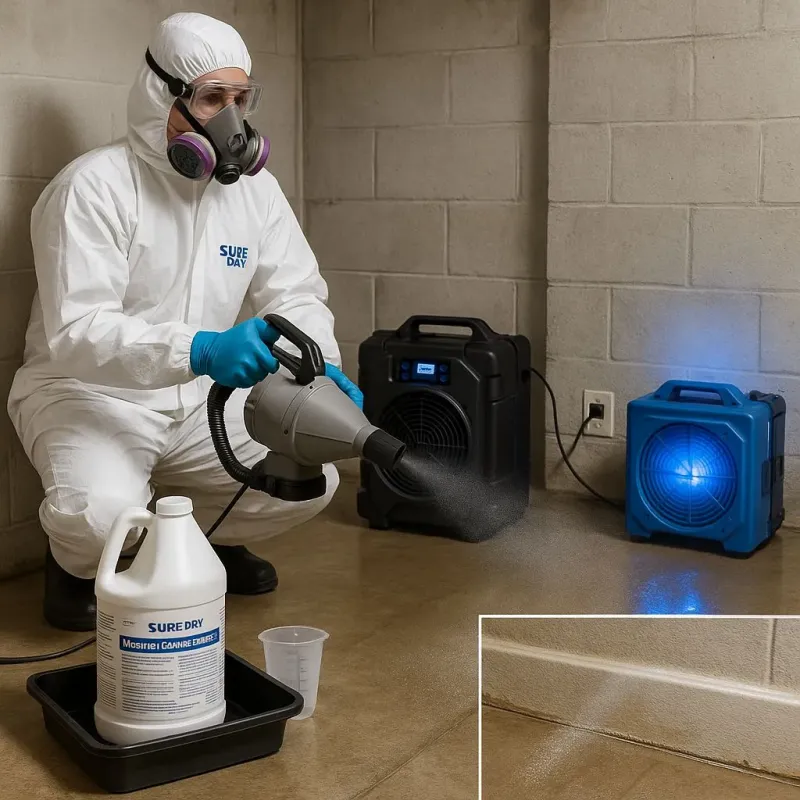 Sanitization and Odor Removal process in Grinnell, IA
